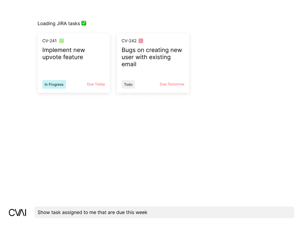 CVAI interfacing with GitHub and creating a PR.