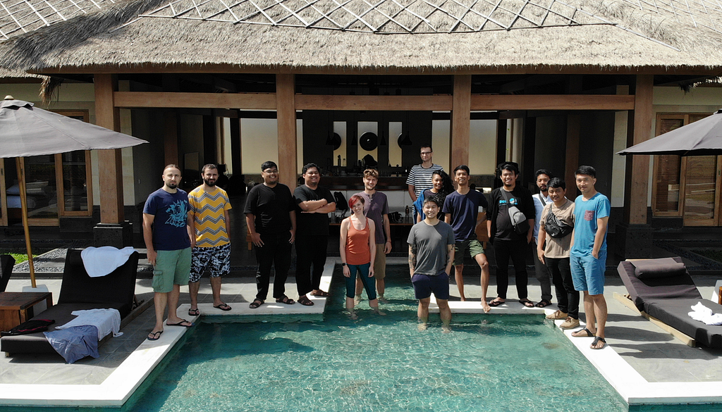 The Clearview team during our 2020 Summit in Bali